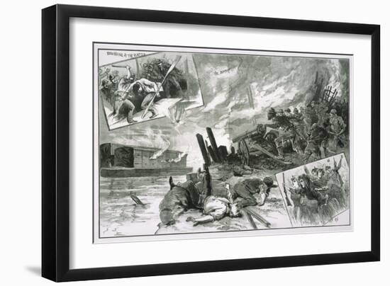 Homestead Steel Strike Workers-null-Framed Art Print