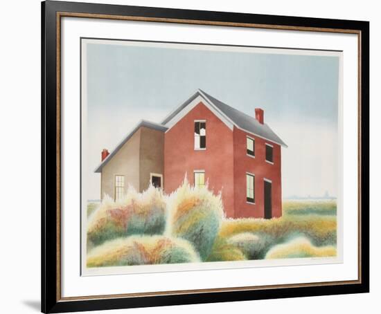 Homestead-Clarence Holbrook Carter-Framed Limited Edition