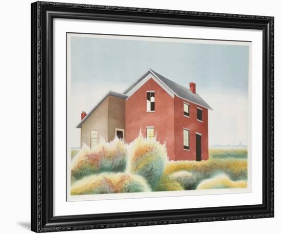 Homestead-Clarence Holbrook Carter-Framed Limited Edition