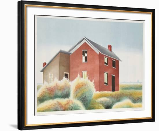 Homestead-Clarence Holbrook Carter-Framed Limited Edition