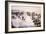 Homesteaders Rushing into the Cherokee Strip, 16th September 1893 (B/W Photo)-American Photographer-Framed Giclee Print