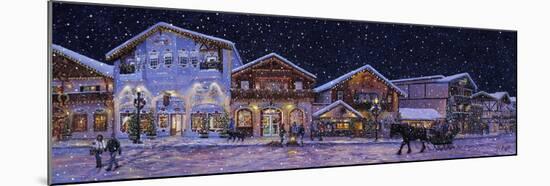 Hometown Holiday 2-Jeff Tift-Mounted Giclee Print
