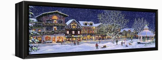 Hometown Holiday-Jeff Tift-Framed Premier Image Canvas