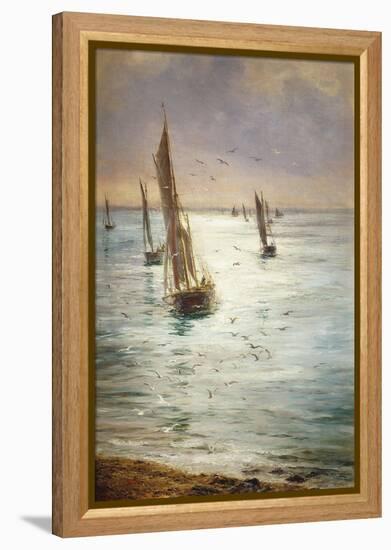 Homeward Bound-William Lionel Wyllie-Framed Premier Image Canvas