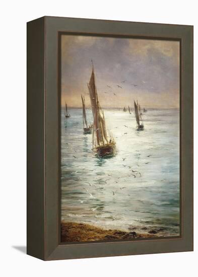 Homeward Bound-William Lionel Wyllie-Framed Premier Image Canvas