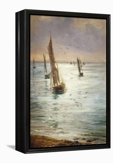 Homeward Bound-William Lionel Wyllie-Framed Premier Image Canvas