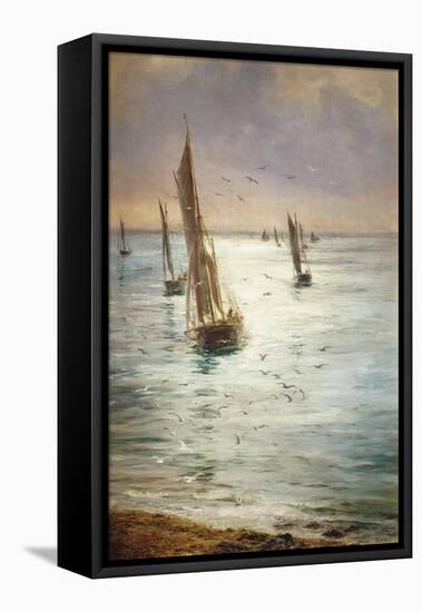 Homeward Bound-William Lionel Wyllie-Framed Premier Image Canvas