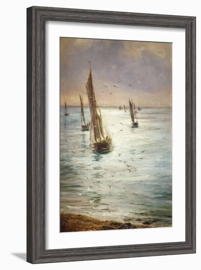 Homeward Bound-William Lionel Wyllie-Framed Giclee Print