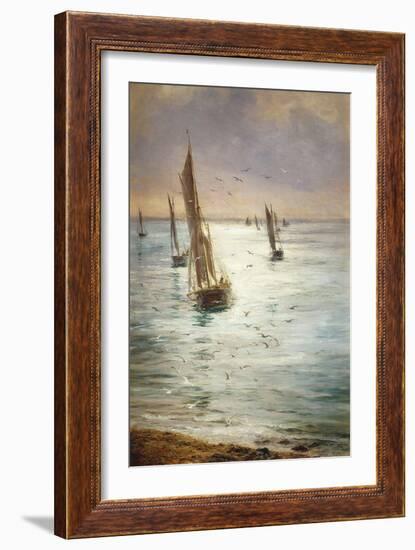 Homeward Bound-William Lionel Wyllie-Framed Giclee Print