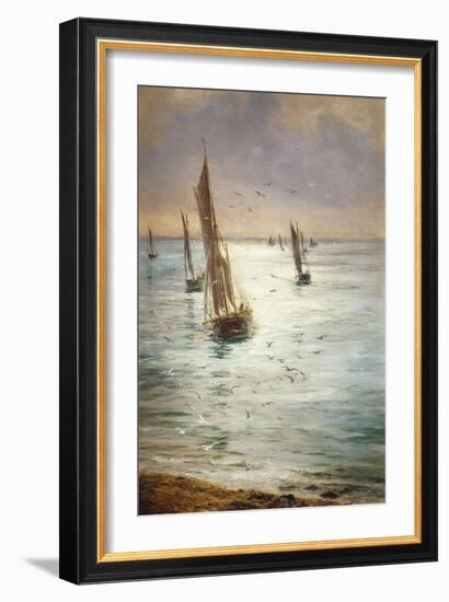 Homeward Bound-William Lionel Wyllie-Framed Giclee Print