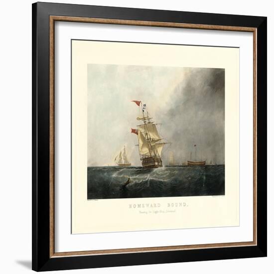 Homeward Bound-Samuel Walters-Framed Art Print