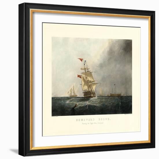 Homeward Bound-Samuel Walters-Framed Art Print