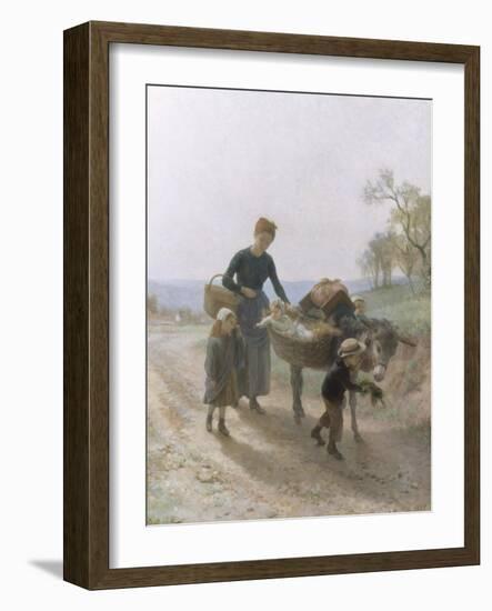 Homeward Bound-Andre Henri Dargelas-Framed Giclee Print