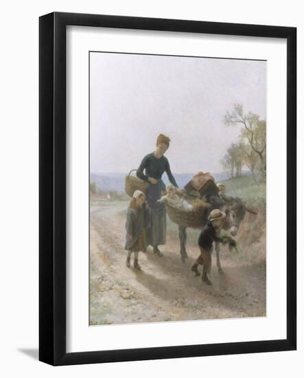 Homeward Bound-Andre Henri Dargelas-Framed Giclee Print