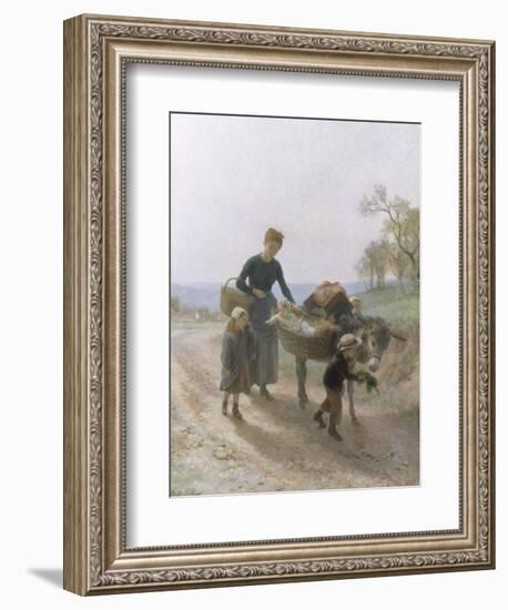 Homeward Bound-Andre Henri Dargelas-Framed Giclee Print