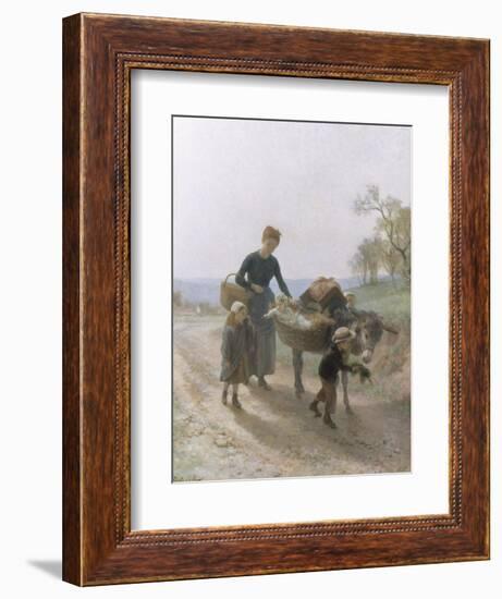 Homeward Bound-Andre Henri Dargelas-Framed Giclee Print