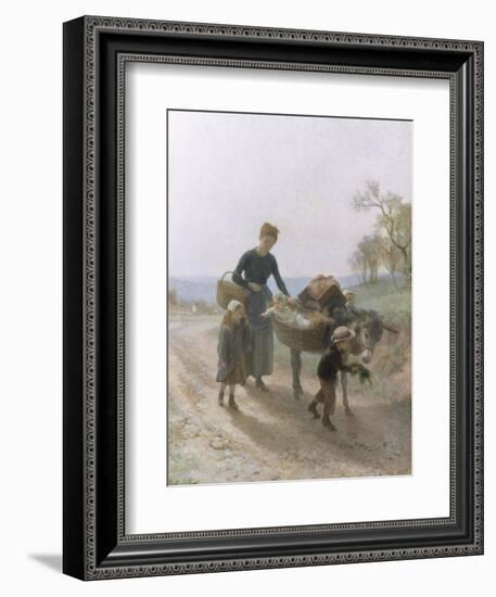 Homeward Bound-Andre Henri Dargelas-Framed Giclee Print