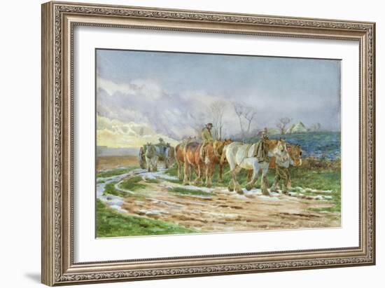 Homeward Bound-Charles James Adams-Framed Giclee Print