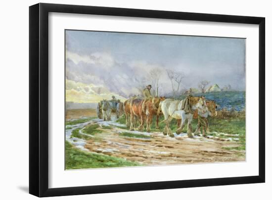 Homeward Bound-Charles James Adams-Framed Giclee Print