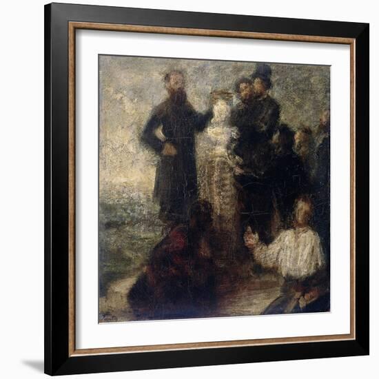 Hommage À Berlioz, C. 1900-Henri Fantin-Latour-Framed Giclee Print