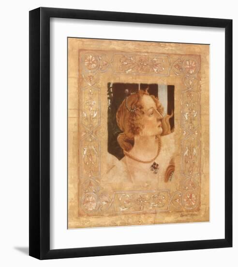 Hommage a Botticelli I-Javier Fuentes-Framed Art Print