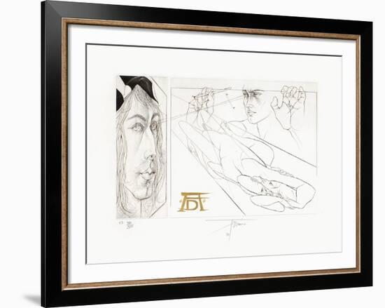 Hommage à Dürer-Pierre Yves Tremois-Framed Premium Edition