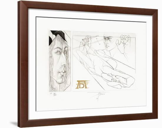 Hommage à Dürer-Pierre Yves Tremois-Framed Premium Edition