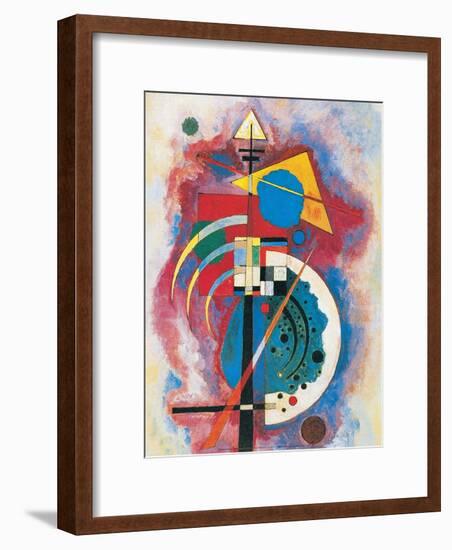 Hommage a Grohmann, 1926-Wassily Kandinsky-Framed Art Print