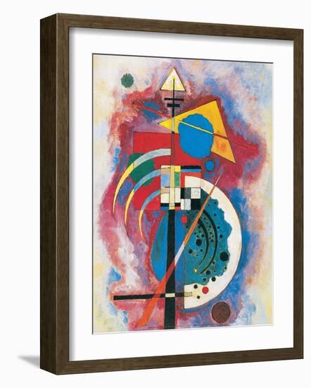 Hommage a Grohmann, 1926-Wassily Kandinsky-Framed Art Print