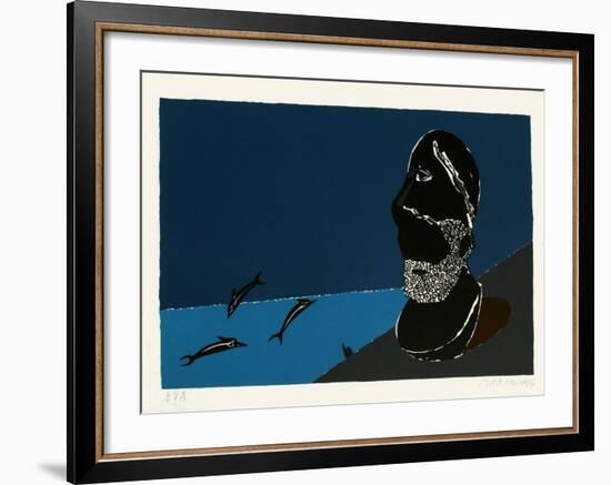 Hommage À La Grèce-Eduardo Arroyo-Framed Limited Edition