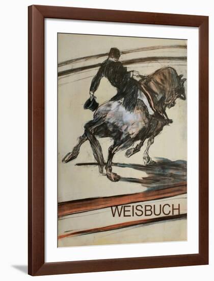 Hommage à Lautrec-Claude Weisbuch-Framed Collectable Print