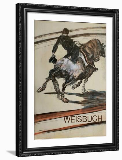 Hommage à Lautrec-Claude Weisbuch-Framed Collectable Print