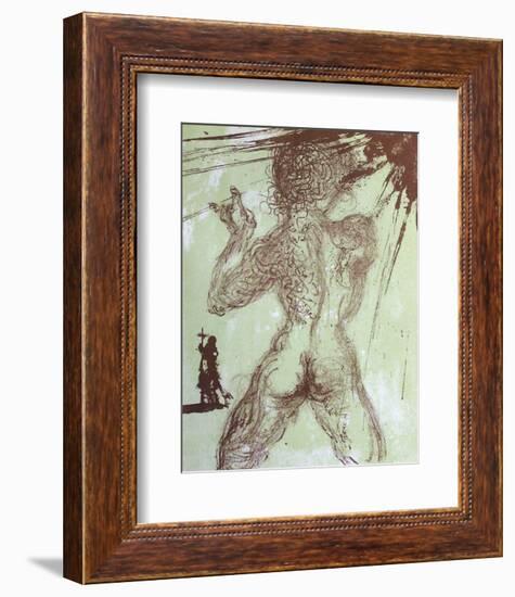 Hommage À Meissonnier I : Nu Gris-Salvador Dalí-Framed Collectable Print