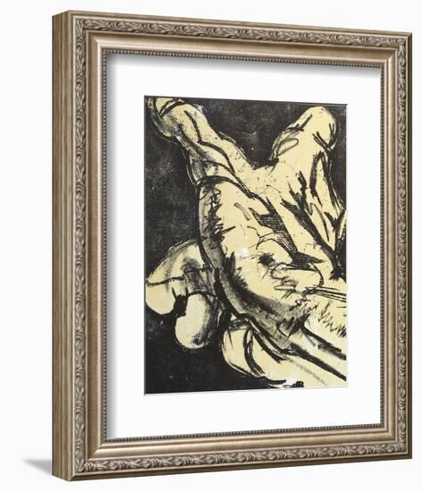 Hommage À Meissonnier II : La Main-Salvador Dalí-Framed Collectable Print