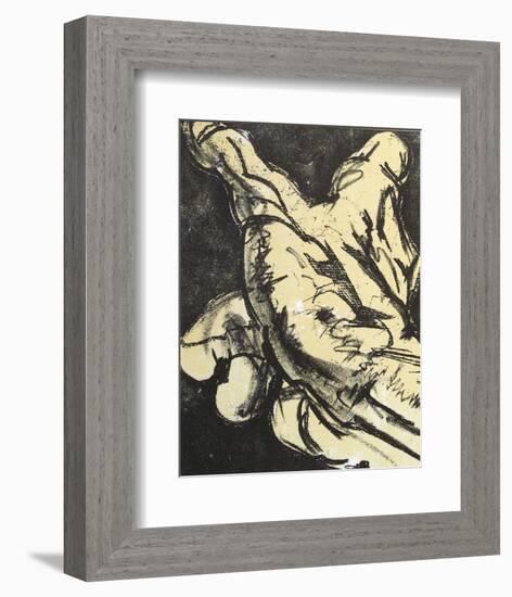 Hommage À Meissonnier II : La Main-Salvador Dalí-Framed Collectable Print