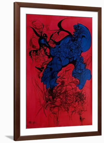 Hommage à Strawinsky III-Raymond Moretti-Framed Collectable Print