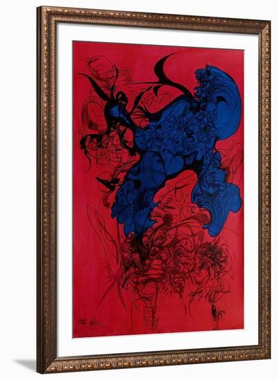 Hommage à Strawinsky III-Raymond Moretti-Framed Collectable Print