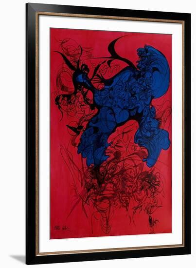 Hommage à Strawinsky III-Raymond Moretti-Framed Collectable Print