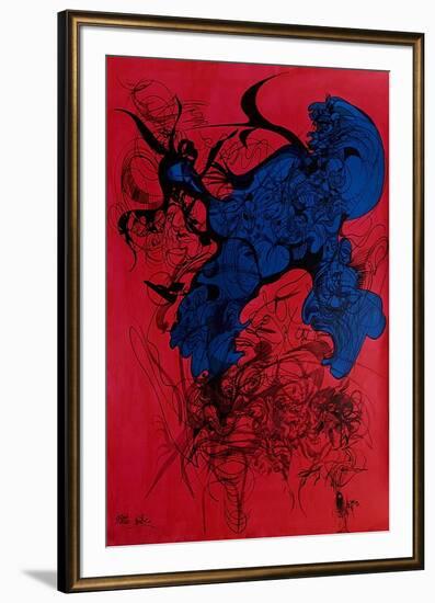 Hommage à Strawinsky III-Raymond Moretti-Framed Collectable Print