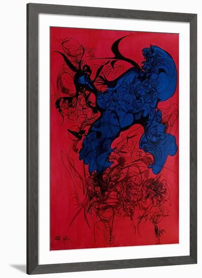 Hommage à Strawinsky III-Raymond Moretti-Framed Collectable Print