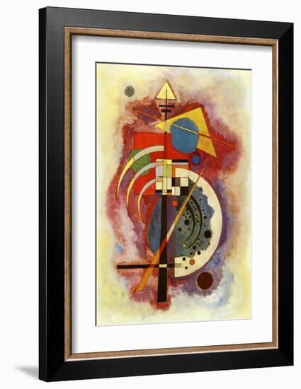 Hommage to Grohmann-Wassily Kandinsky-Framed Art Print