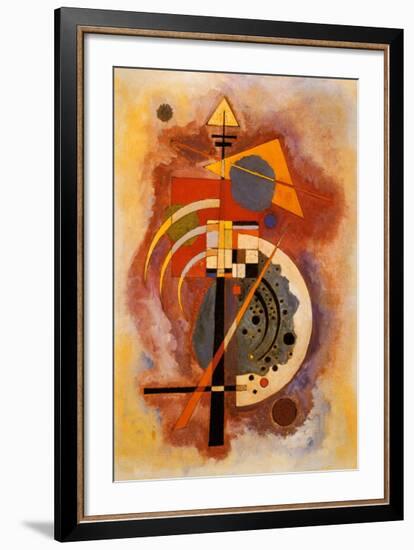 Hommage to Grohmann-Wassily Kandinsky-Framed Art Print