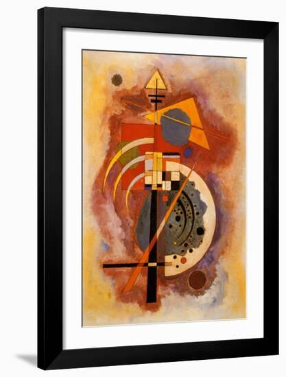 Hommage to Grohmann-Wassily Kandinsky-Framed Art Print