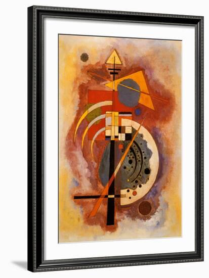 Hommage to Grohmann-Wassily Kandinsky-Framed Art Print