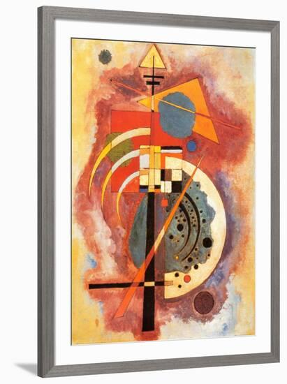 Hommage to Grohmann-Wassily Kandinsky-Framed Art Print