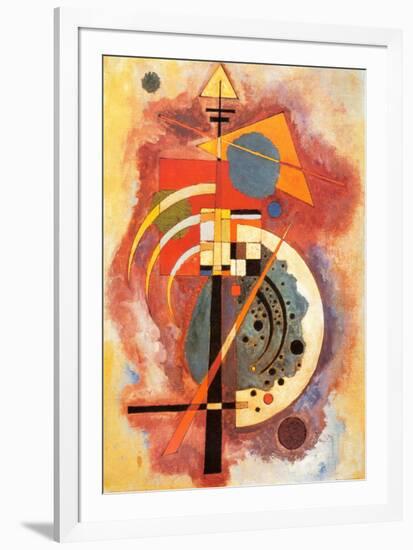 Hommage to Grohmann-Wassily Kandinsky-Framed Art Print