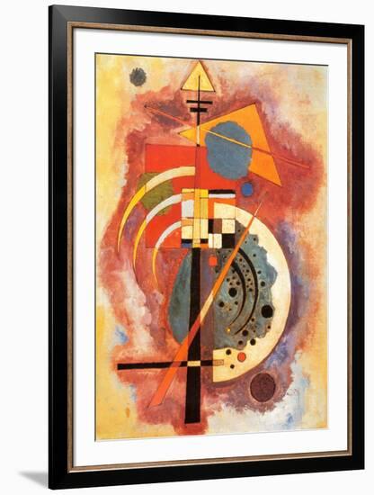 Hommage to Grohmann-Wassily Kandinsky-Framed Art Print