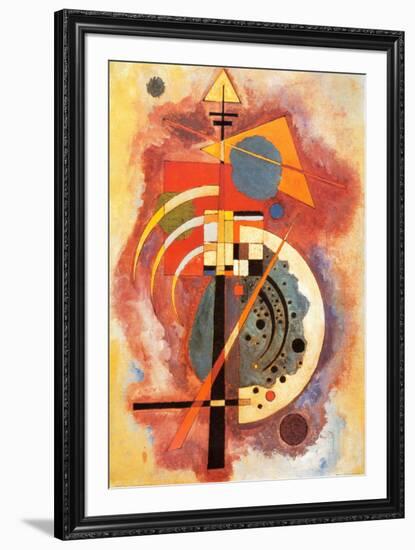 Hommage to Grohmann-Wassily Kandinsky-Framed Art Print