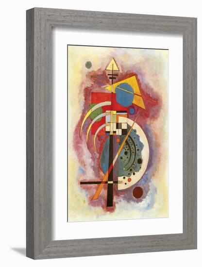 Hommage to Grohmann-Wassily Kandinsky-Framed Premium Giclee Print