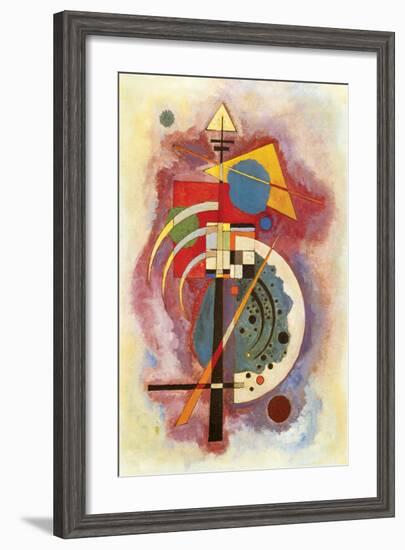 Hommage to Grohmann-Wassily Kandinsky-Framed Premium Giclee Print